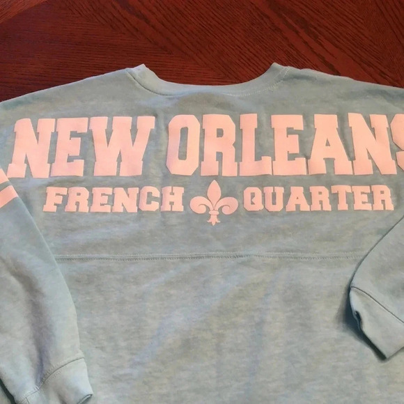 Liquid Energy Tops - New Orleans French Quarter Lightweight Sweatshirt
